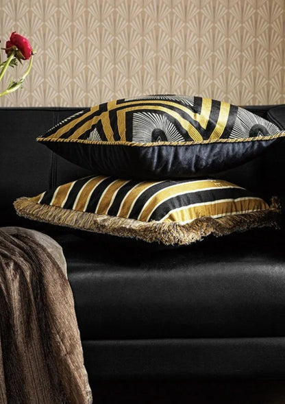 Luxury GoldVel Cushion Cover