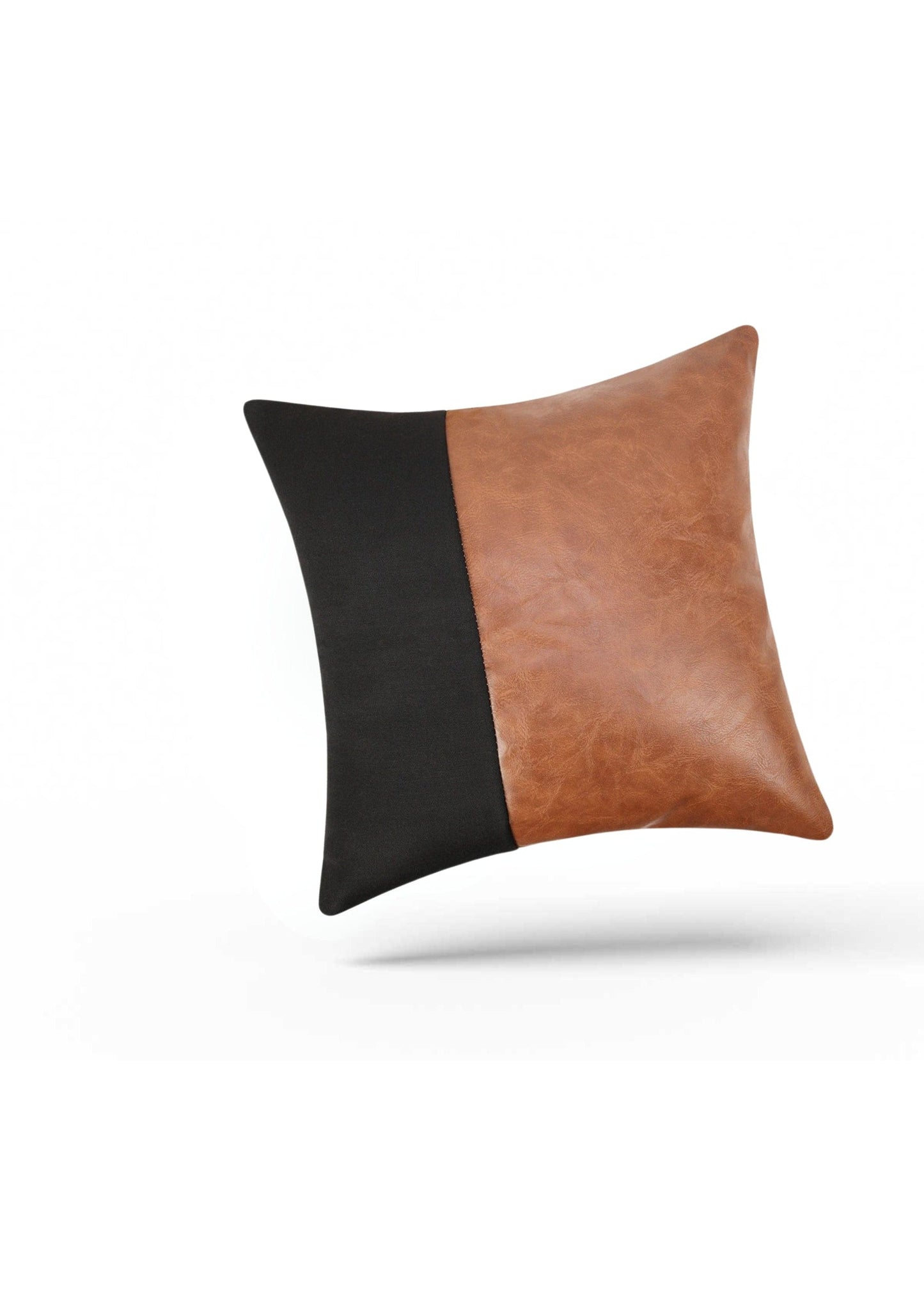 Leather Plush Cover Cushion