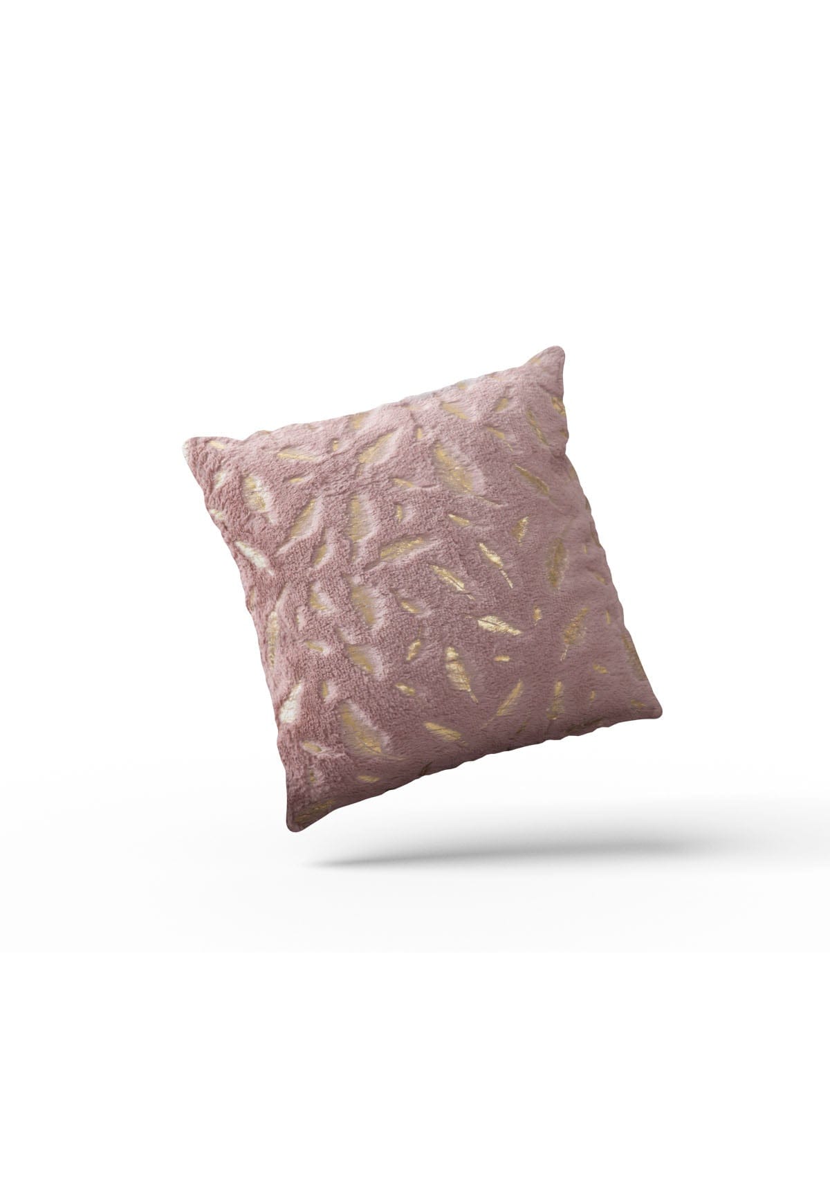 Elegant Pink and Gold Cushion Covers