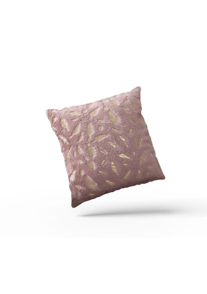 Elegant Pink and Gold Cushion Covers